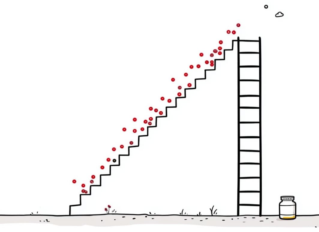 Mounjaro UK dose ladder; ≥4 weeks each step.